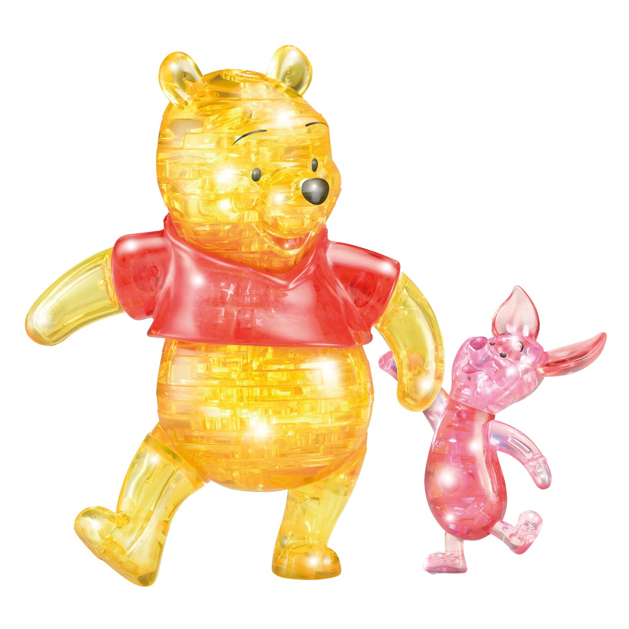 BePuzzled 3D Licensed Disney Deluxe Crystal Puzzle-Winnie The Pooh And Piglet